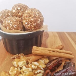 Bolas de proteína de pan de jengibre |  Bolas con alto contenido en proteínas