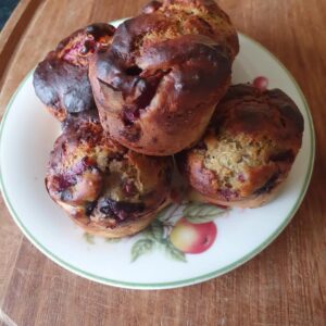 Panecillos Altos en Proteínas |  Una receta de deliciosos muffins ricos en proteínas